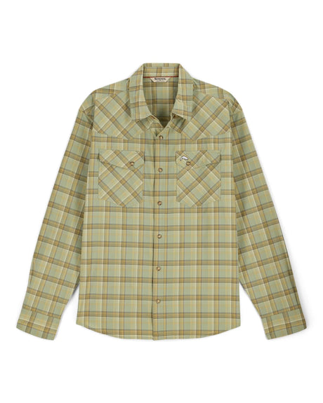 Simms M's Brackett LS Shirt w/ YA Logo