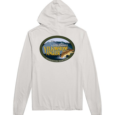 Yellowstone Angler Sun Hoody - Oval Logo