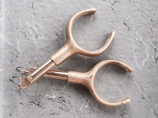 ClackaCraft drift boat bronze oar locks