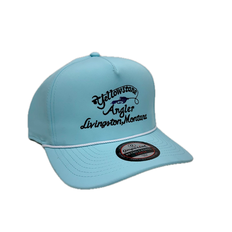 Yellowstone Angler Retro 5 Panel Logo Hat