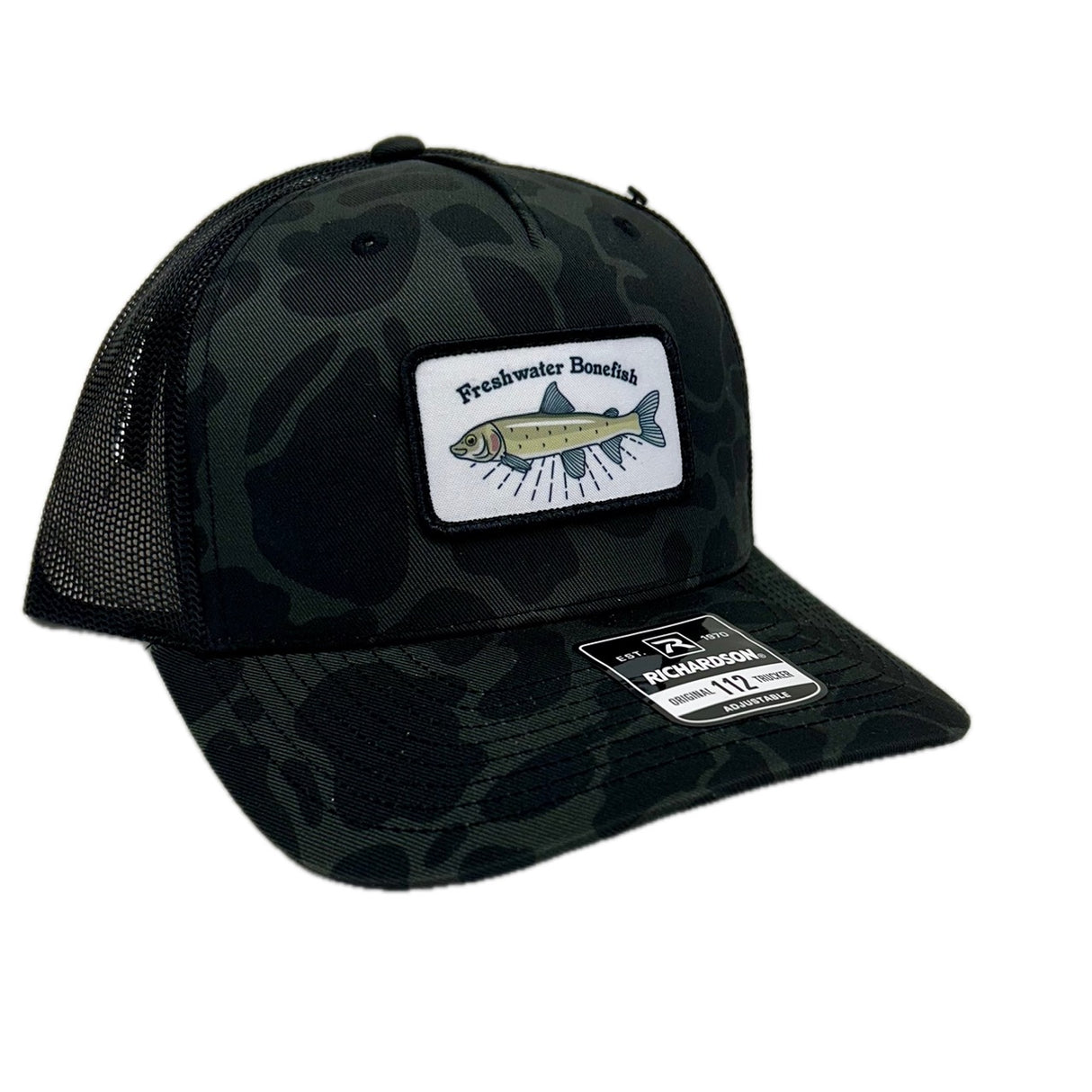 Yellowstone Angler Freshwater Bonefish Logo Hat - Sable DC/Black