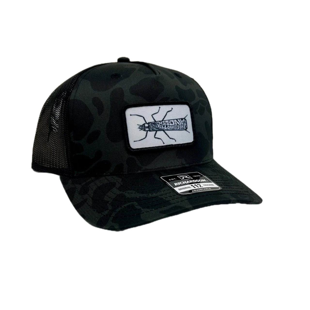 Yellowstone Angler Stonefly Logo Hat - Sable DC/Black