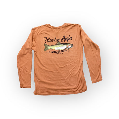 Yellowstone Angler Cutthroat Trout Auburn L/S Shirt image 0