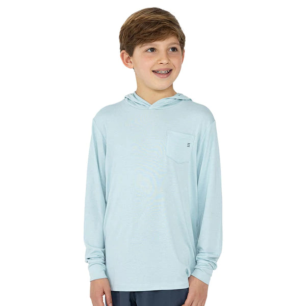 Free Fly Youth Bamboo Sun Hoodie with YA Logo image