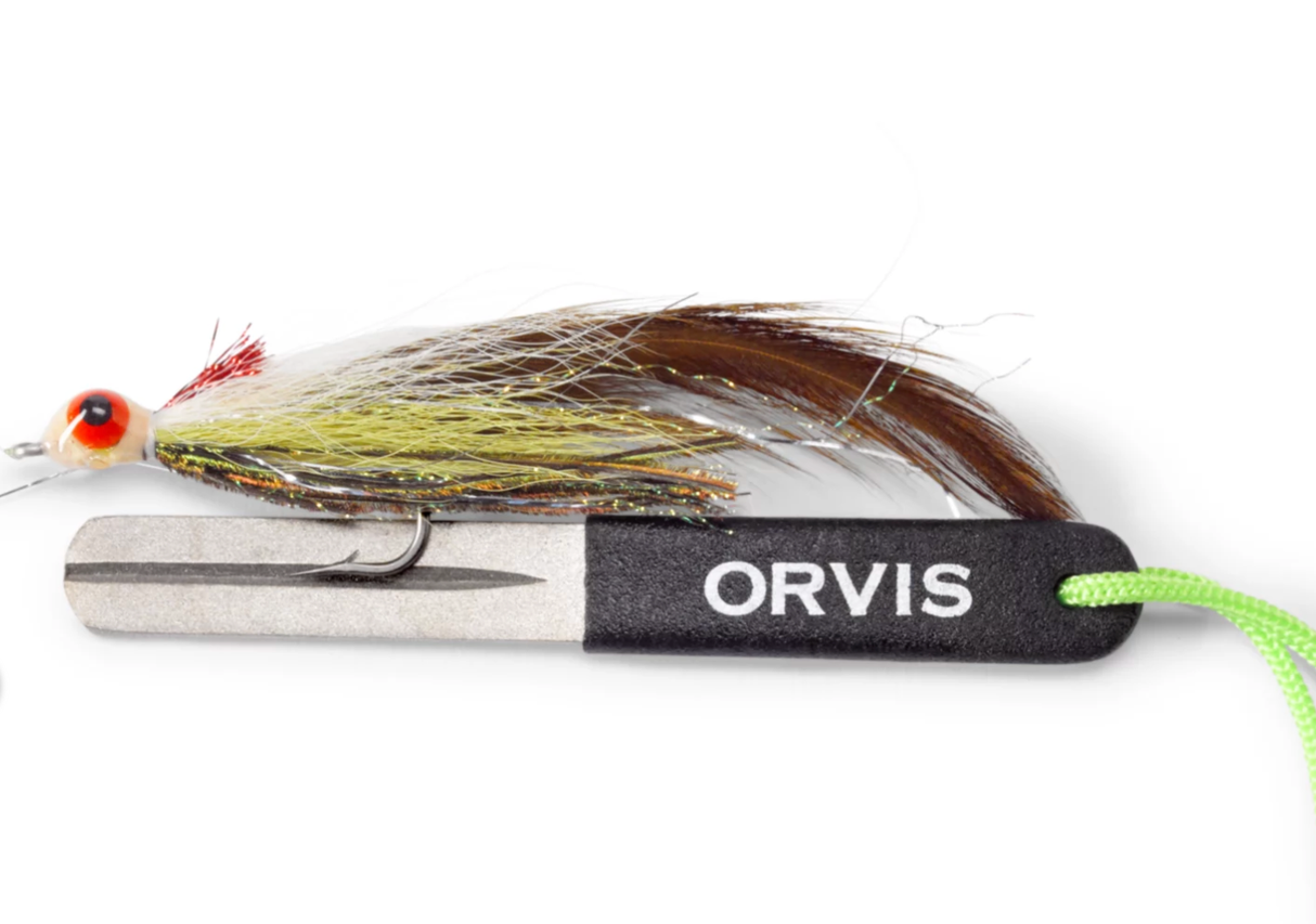 best type of fish hook sharpener Orvis Comfy Grip Hook Sharpener