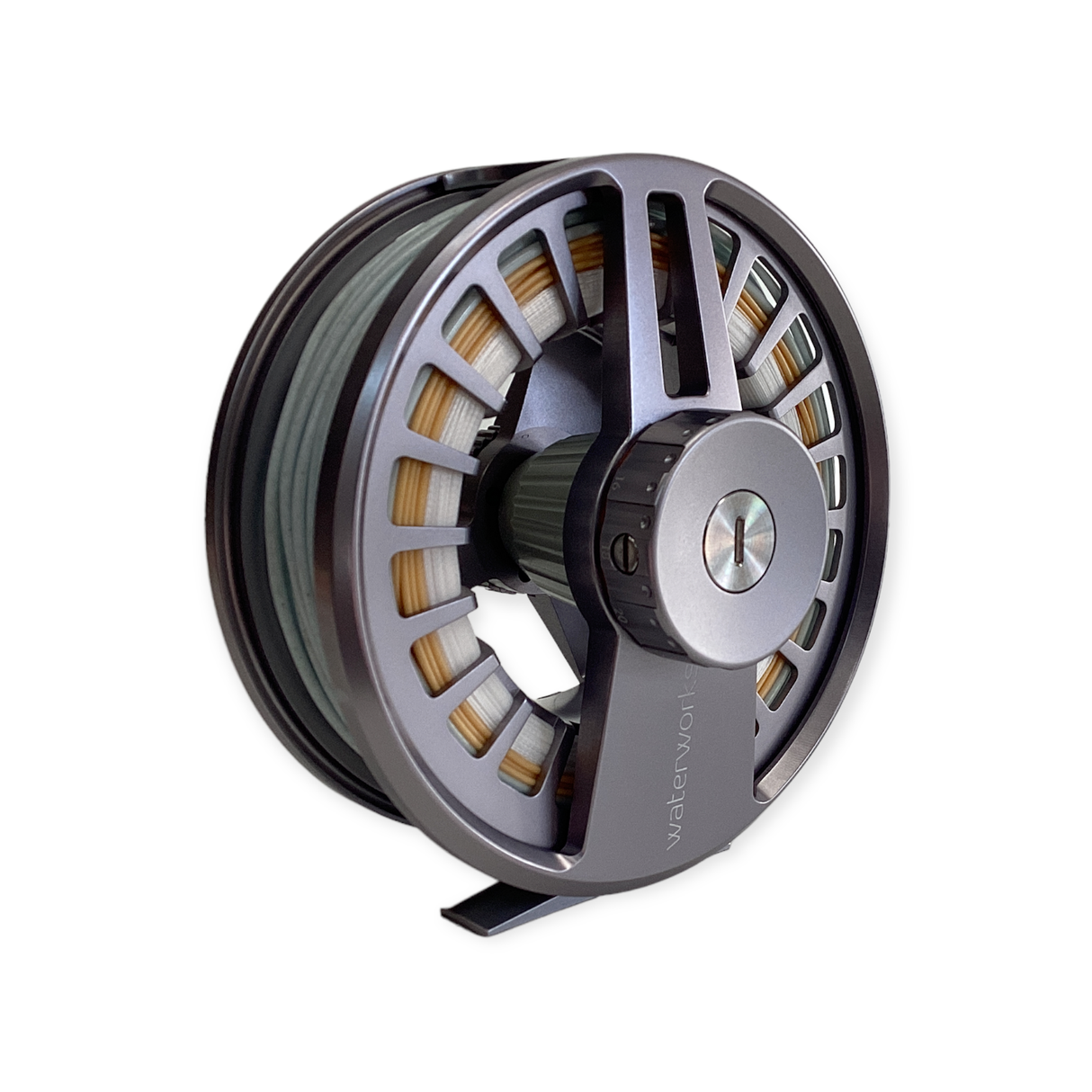 PRACTICALLY NEW WATERWORKS-LAMSON COBALT FLY REEL SIZE 10 (10/12 wt) image 0