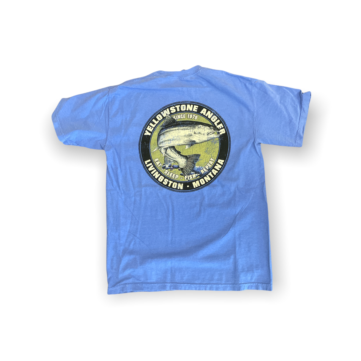 Yellowstone Angler "Eat, Sleep, Fish, Repeat" T-Shirt image 3