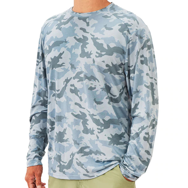 Free Fly Men's Lightweight Bamboo Long Sleeve Shirt image 4