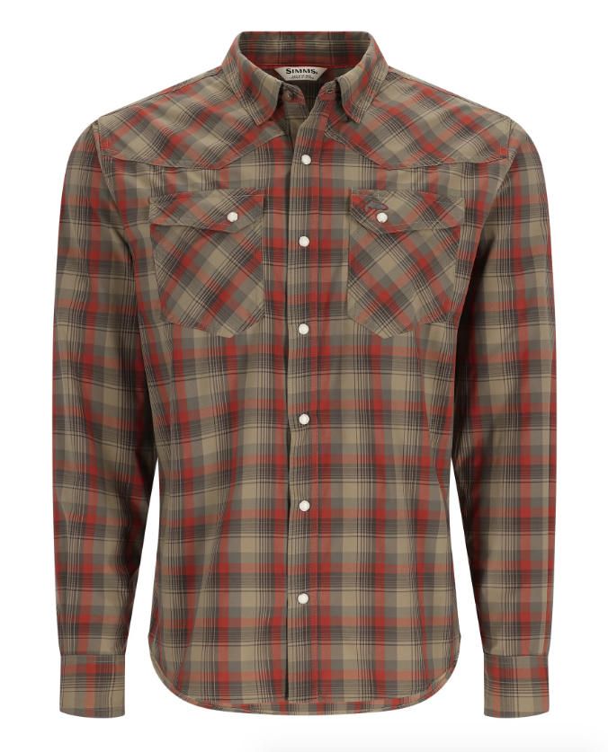 ウェア SIMMS Brackett LS Shirt Simms Brackett LS Shirt – Yellowstone Angler