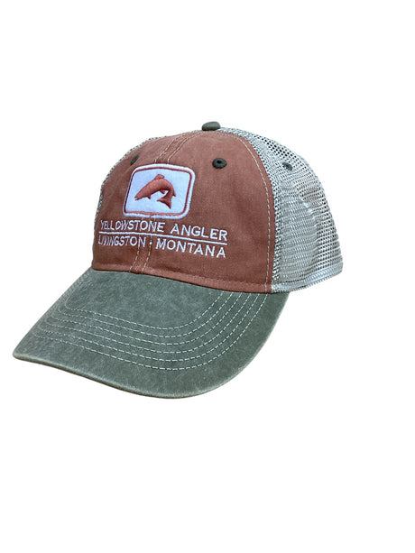 Yellowstone Angler Trout Icon Trucker Hat image 10