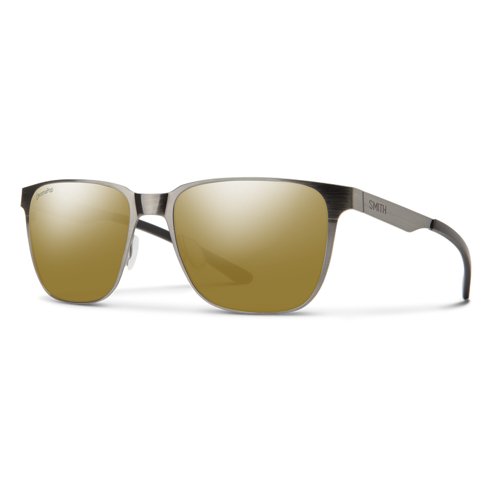 Smith Optics Lowdown Metal Brushed Gunmetal/ChromaPop Polarized Bronze Mirror