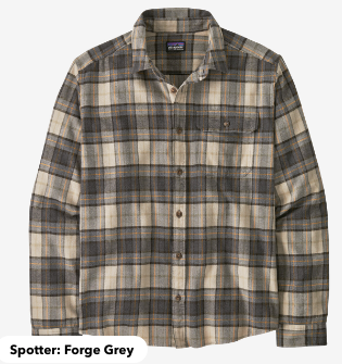 Patagonia Men's Long-Sleeved Lightweight Fjord Flannel Shirt image