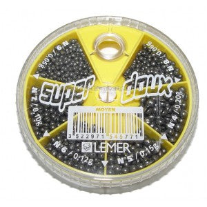 Lemer Super Doux Split Shot Selections (3" container) image 0