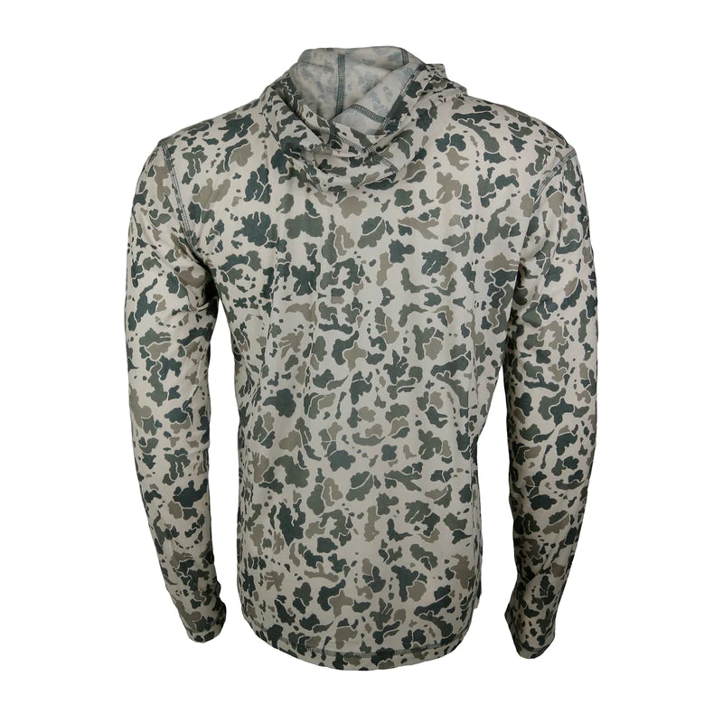 Rep Your Water Retro Camo Merino Blend Sun Hoody image 1