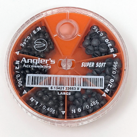 Angler's Accessories Super Soft Split Shot image 0
