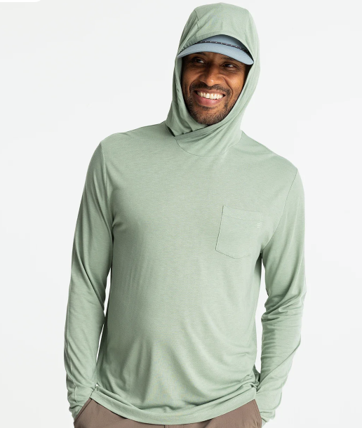 Free Fly Men's Bamboo Lightweight Hoody image 9
