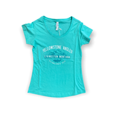 Yellowstone Angler Mountains Women's T-Shirt image 1
