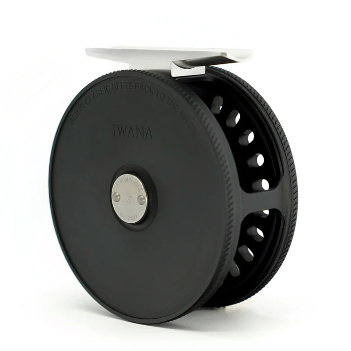 IWANA  MINAMI 3" Fly Reel in black image 1