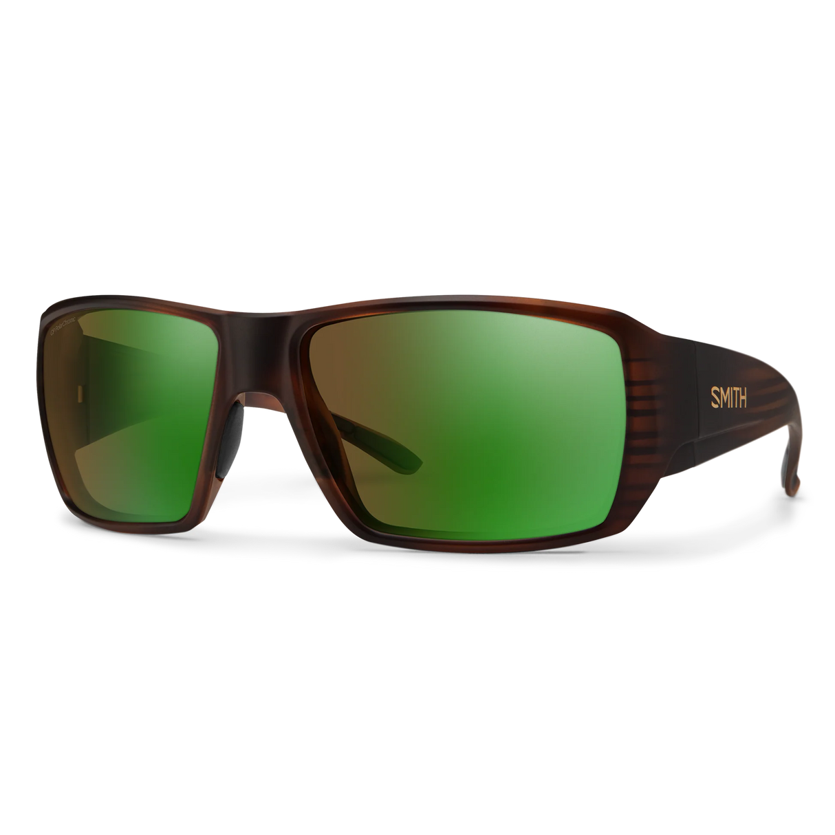Smith Optics Guide's Choice S Matte Tortoise/ChromaPop Glass Polarchromic Brown Green Mirror