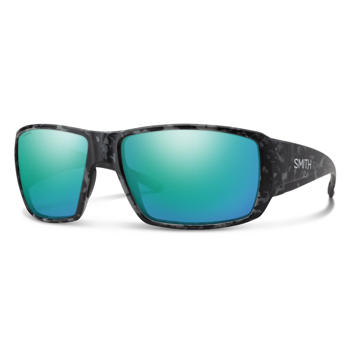 Smith Optics Guide's Choice Matte Ash Marble/ChromaPop Glass Polarized Opal Mirror