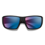 Smith Optics Guide's Choice Matte Black/ChromaPop Glass Polarchromic Rose Blue Mirror