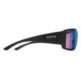 Smith Optics Guide's Choice Matte Black/ChromaPop Glass Polarchromic Rose Blue Mirror