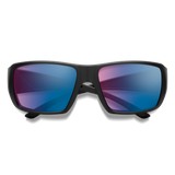 Smith Optics Guide's Choice XL Matte Black/ChromaPop Glass Polarchromic Rose Blue Mirror