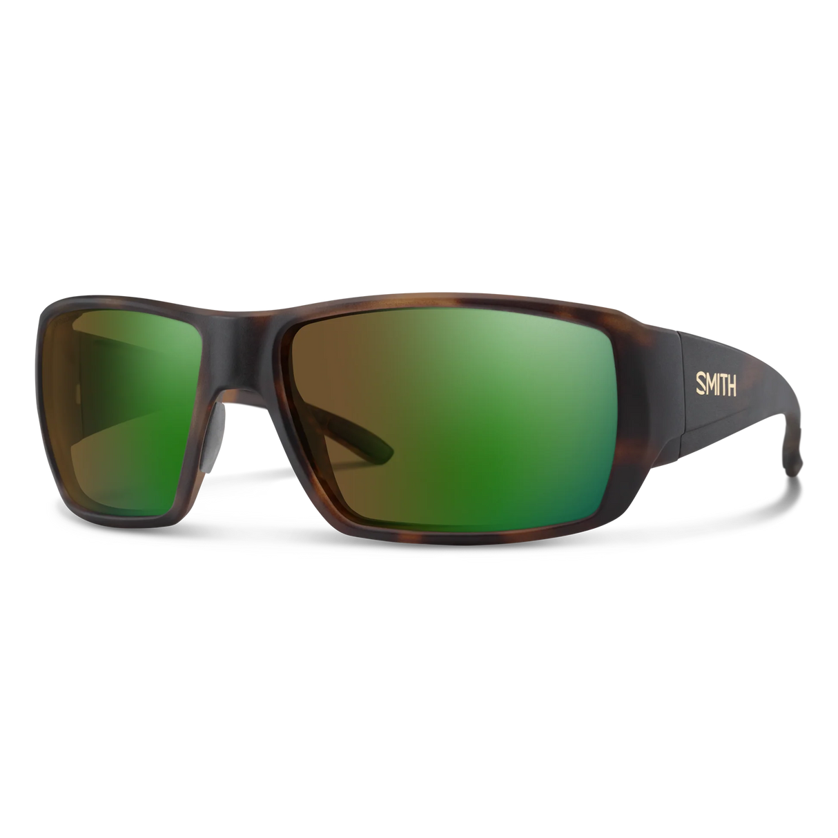 Smith Optics Guide's Choice XL Matte Tortoise/ChromaPop Glass Polarchromic Brown Green Mirror