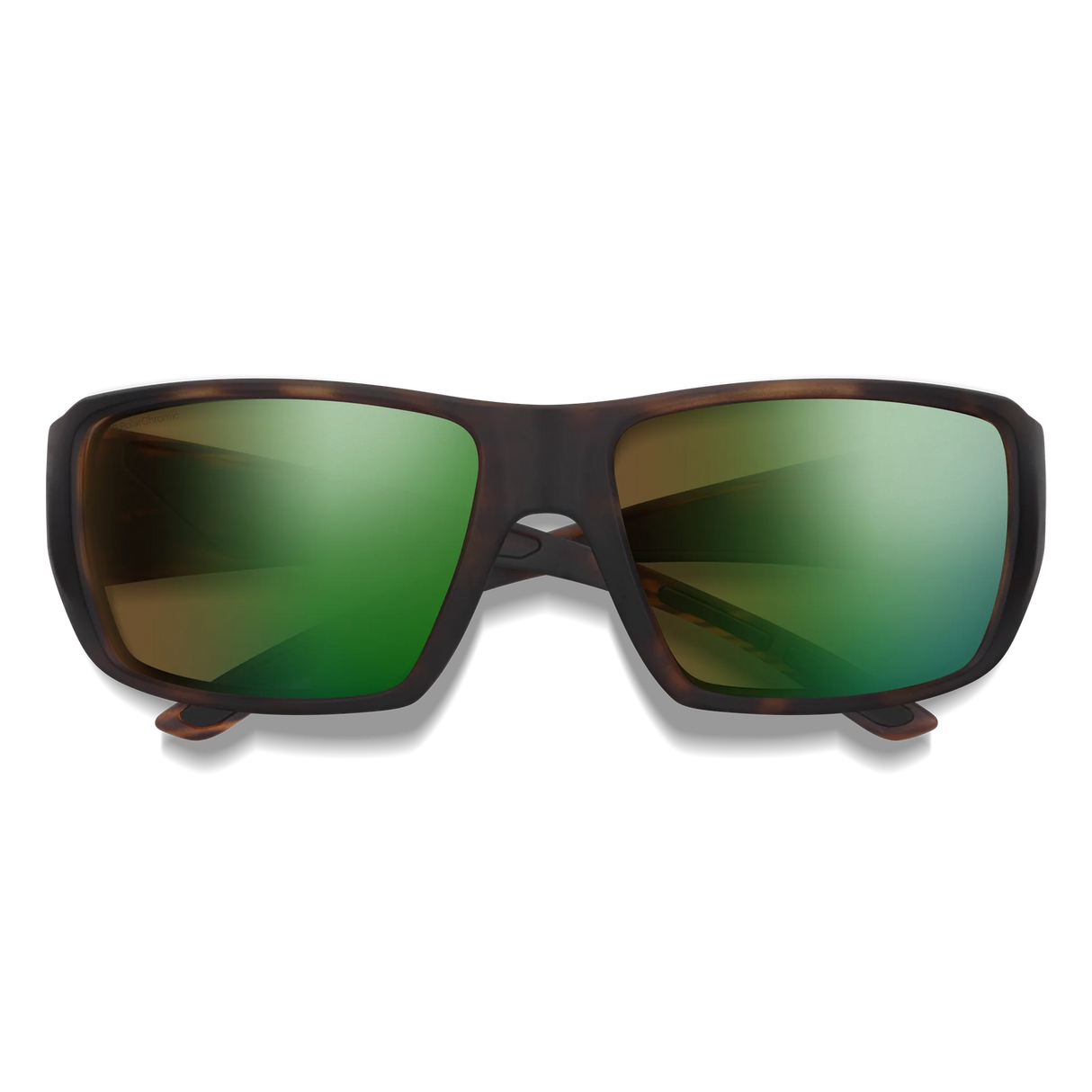 Smith Optics Guide's Choice XL Matte Tortoise/ChromaPop Glass Polarchromic Brown Green Mirror