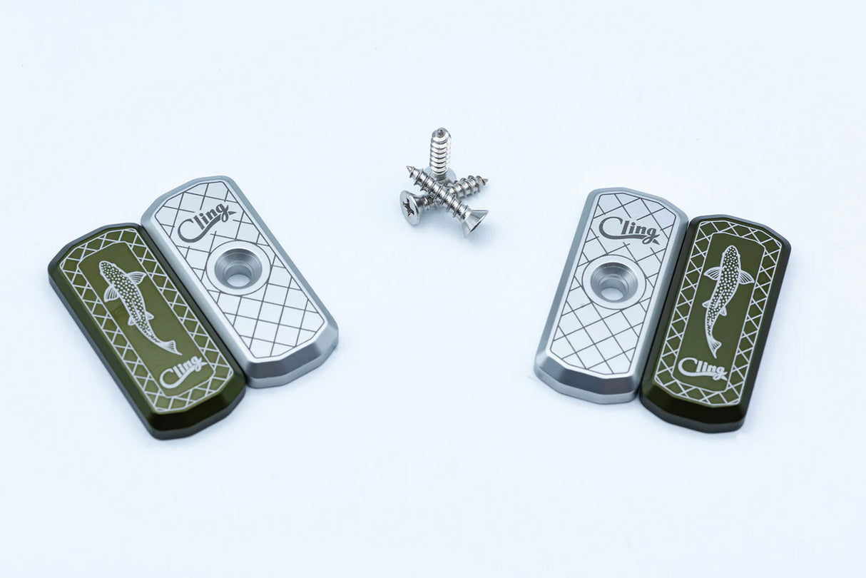 Cling Mag Grab Net Rack w/ Yellowstone Angler Logo