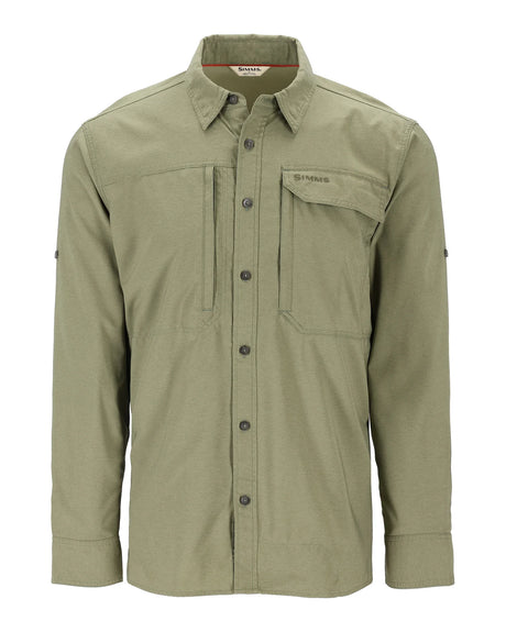 Simms M's Guide BugStopper LS Shirt w/ YA Logo