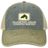 Yellowstone Angler Legend Vintage Wash Trucker Cap