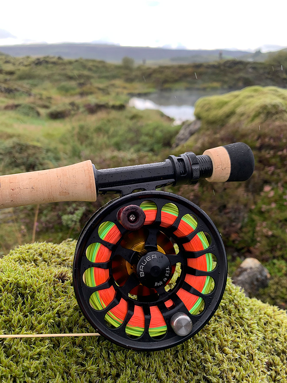 Bauer RX 4 Fly Reel Black