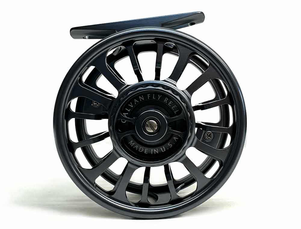 Galvan Torque T-6 Fly Reel - Black - NEW - FREE FLY LINE