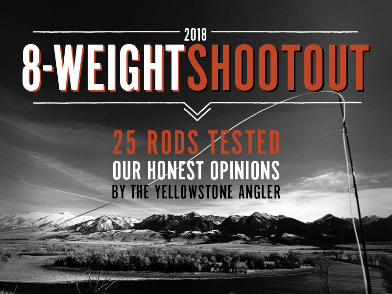 2018 8-weight shootout best fly rod test