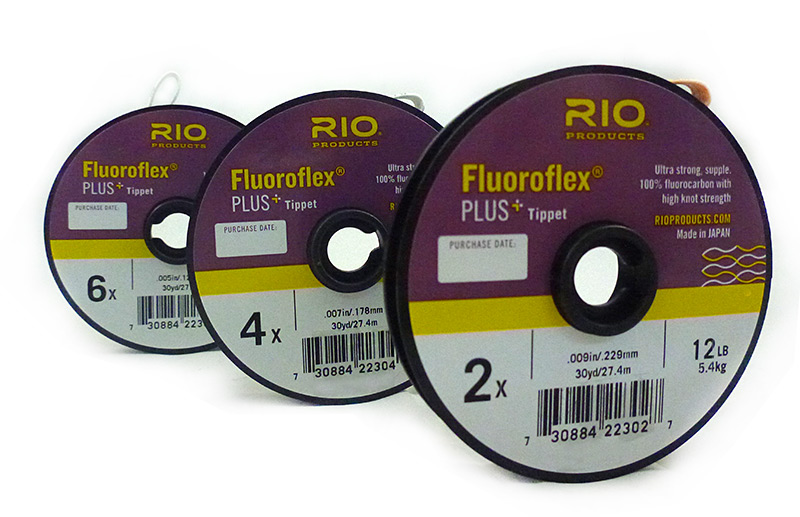 ONE 100YD SPOOL OF RIO FLUOROFLEX STRONG TIPPET 6X 3.8 LB 100% FLUOROCARBON 