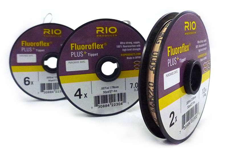 Rio Fluoroflex Plus Fluorocarbon Tippet 30 Yd Or Guide Spool 75-100 Yd 0X-7X 