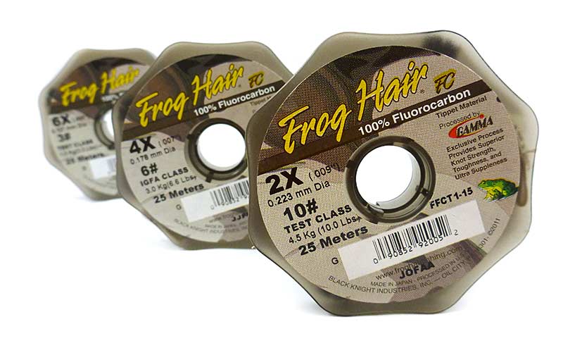froghair fluorocarbon tippet