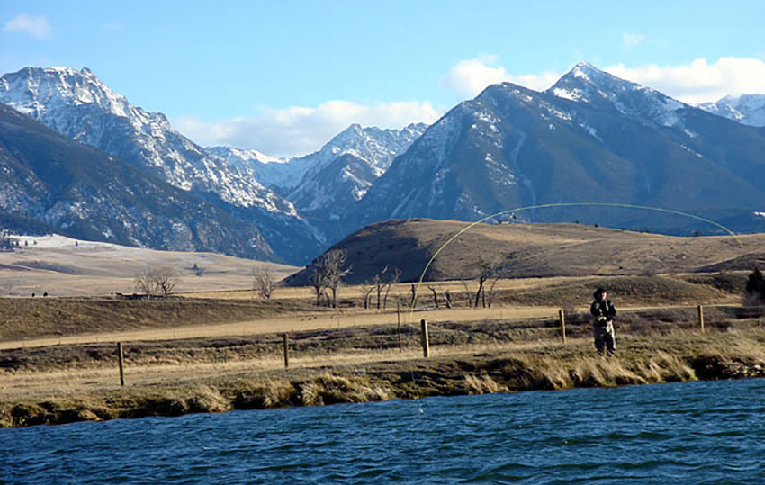 Spey casting paradise valley