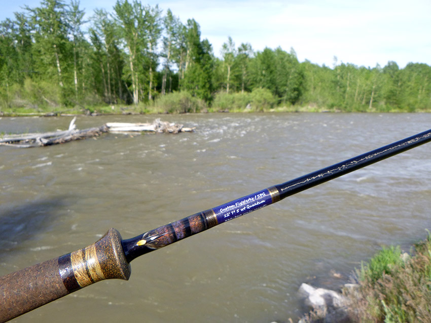 Custom Flywerks Quantum by Steve Godshell trout spey