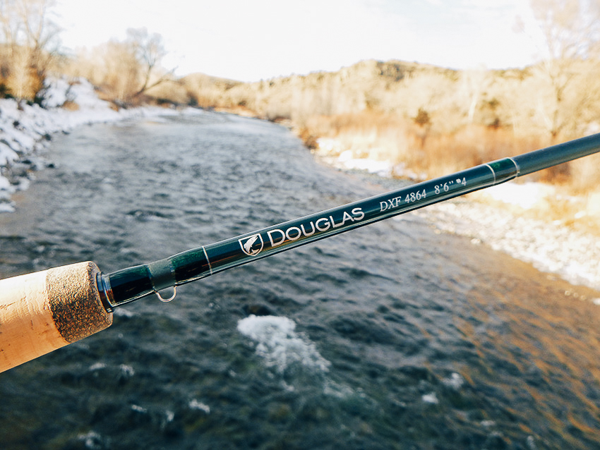 CLOSEOUT! 20% OFF NEW $375 DOUGLAS DXF 5104 10' #5 WEIGHT FLY ROD 