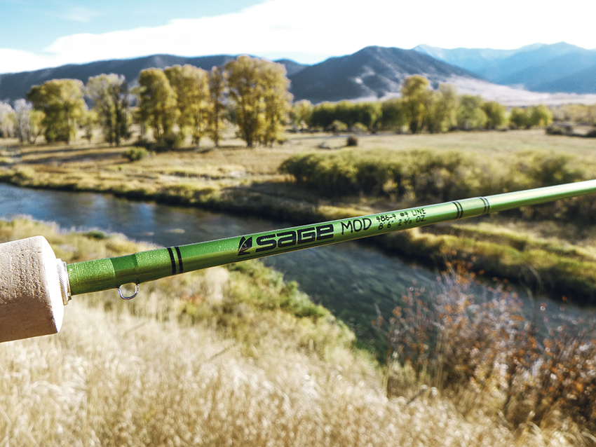 Sage fly fishing rods