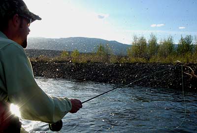 Drifting a dry fly