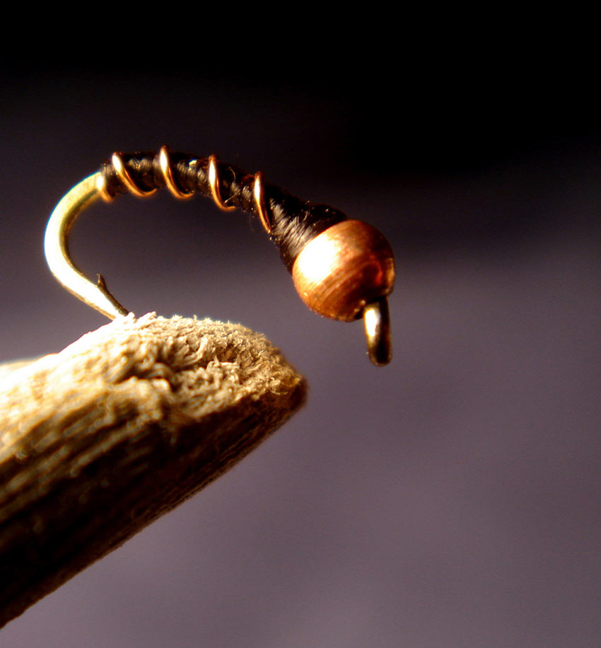 Zebra Midge for fly fishing