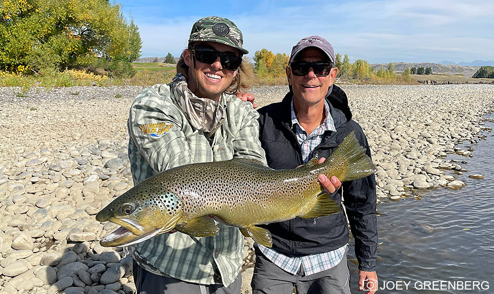 fly fishing trips yellowstone national park