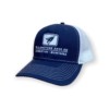 Yellowstone Angler Swing Fly Icon Trucker Hat (Color: Whiskey / Coffee)