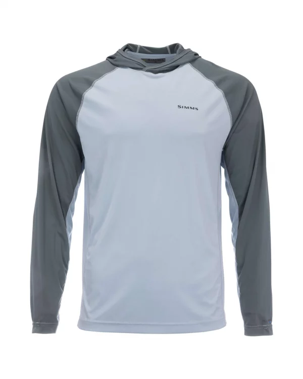 Simms Men's BugStopper SolarFlex Hoody - YA Mayfly Logo
