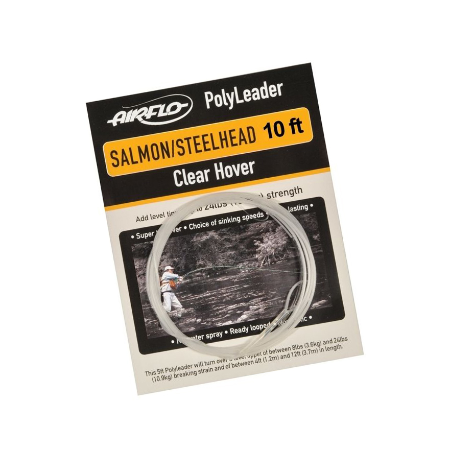 Airflo 5 ft and 10 ft Salmon Fly Fishing Poly Leaders Polyleader 