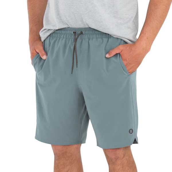 Free Fly Apparel Men's Lined Swell Short - Slate / L